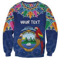 Pura Vida Costa Rica Personalized Sweatshirt Oxcart Ornate Inspired - Wonder Print Shop