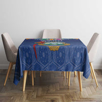 Pura Vida Costa Rica Personalized Tablecloth Oxcart Ornate Inspired - Wonder Print Shop