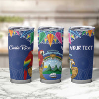Pura Vida Costa Rica Personalized Tumbler Cup Oxcart Ornate Inspired - Wonder Print Shop