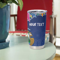 Pura Vida Costa Rica Personalized Tumbler Cup Oxcart Ornate Inspired - Wonder Print Shop