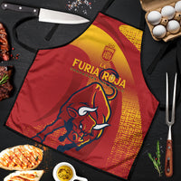 La Furia Roja Campeones del Mundo Apron Espana El Toro