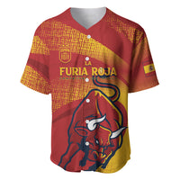 La Furia Roja Custom Campeones del Mundo Baseball Jersey Espana El Toro