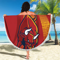 La Furia Roja Campeones del Mundo Beach Blanket Espana El Toro