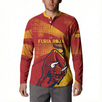 La Furia Roja Custom Campeones del Mundo Button Sweatshirt Espana El Toro