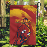 La Furia Roja Campeones del Mundo Garden Flag Espana El Toro