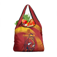 La Furia Roja Campeones del Mundo Grocery Bag Espana El Toro