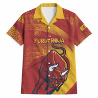 La Furia Roja Custom Campeones del Mundo Hawaiian Shirt Espana El Toro