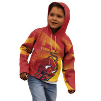 La Furia Roja Custom Campeones del Mundo Kid Hoodie Espana El Toro