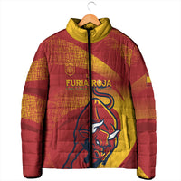 La Furia Roja Custom Campeones del Mundo Padded Jacket Espana El Toro