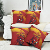 La Furia Roja Campeones del Mundo Pillow Cover Espana El Toro