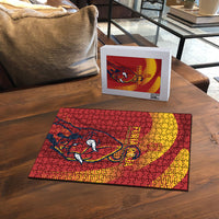 La Furia Roja Campeones del Mundo Puzzle Espana El Toro