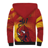La Furia Roja Custom Campeones del Mundo Sherpa Hoodie Espana El Toro