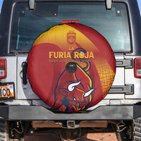 La Furia Roja Campeones del Mundo Spare Tire Cover Espana El Toro