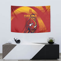 La Furia Roja Campeones del Mundo Tapestry Espana El Toro