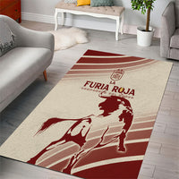 Spain La Roja Area Rug Campeones del Mundo - Away Color