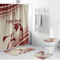 Spain La Roja Bathroom Set Campeones del Mundo - Away Color