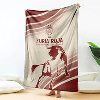 Spain La Roja Blanket Campeones del Mundo - Away Color