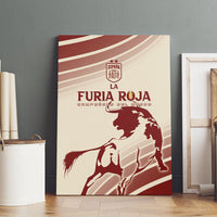 Spain La Roja Canvas Wall Art Campeones del Mundo - Away Color