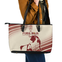 Spain La Roja Leather Tote Bag Campeones del Mundo - Away Color