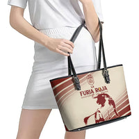 Spain La Roja Leather Tote Bag Campeones del Mundo - Away Color