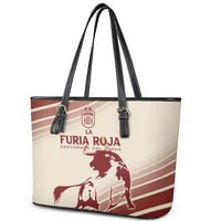 Spain La Roja Leather Tote Bag Campeones del Mundo - Away Color