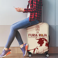 Spain La Roja Luggage Cover Campeones del Mundo - Away Color