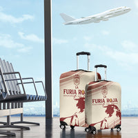 Spain La Roja Luggage Cover Campeones del Mundo - Away Color