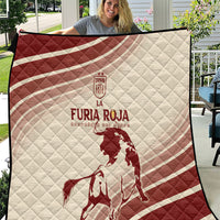 Spain La Roja Quilt Campeones del Mundo - Away Color