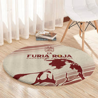 Spain La Roja Round Carpet Campeones del Mundo - Away Color