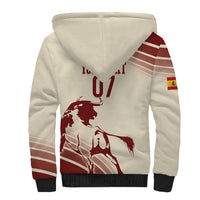 Spain La Roja Custom Sherpa Hoodie Campeones del Mundo - Away Color