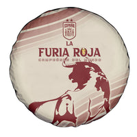 Spain La Roja Spare Tire Cover Campeones del Mundo - Away Color