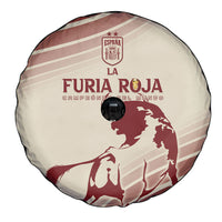 Spain La Roja Spare Tire Cover Campeones del Mundo - Away Color