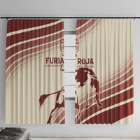 Spain La Roja Window Curtain Campeones del Mundo - Away Color