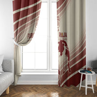 Spain La Roja Window Curtain Campeones del Mundo - Away Color