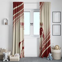 Spain La Roja Window Curtain Campeones del Mundo - Away Color