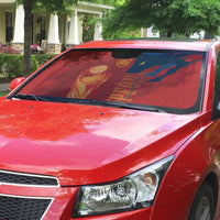 La Furia Roja Espana Auto Sun Shade Campeones del Mundo 2026