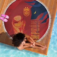 La Furia Roja Espana Beach Blanket Campeones del Mundo 2026