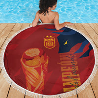 La Furia Roja Espana Beach Blanket Campeones del Mundo 2026