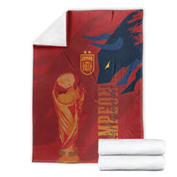 La Furia Roja Espana Blanket Campeones del Mundo 2026