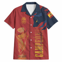 La Furia Roja Espana Custom Hawaiian Shirt Campeones del Mundo 2026