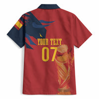 La Furia Roja Espana Custom Hawaiian Shirt Campeones del Mundo 2026
