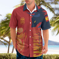 La Furia Roja Espana Custom Hawaiian Shirt Campeones del Mundo 2026