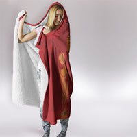La Furia Roja Espana Hooded Blanket Campeones del Mundo 2026
