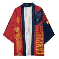 La Furia Roja Espana Custom Kimono Campeones del Mundo 2026