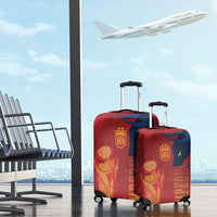 La Furia Roja Espana Luggage Cover Campeones del Mundo 2026