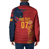 La Furia Roja Espana Custom Padded Jacket Campeones del Mundo 2026