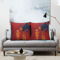La Furia Roja Espana Pillow Cover Campeones del Mundo 2026