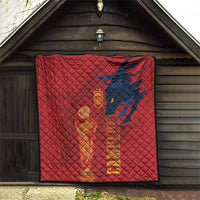 La Furia Roja Espana Quilt Campeones del Mundo 2026