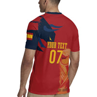 La Furia Roja Espana Custom Rugby Jersey Campeones del Mundo 2026