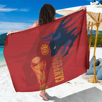 La Furia Roja Espana Sarong Campeones del Mundo 2026
